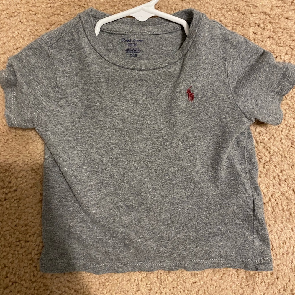 Dark grey Polo t-shirt